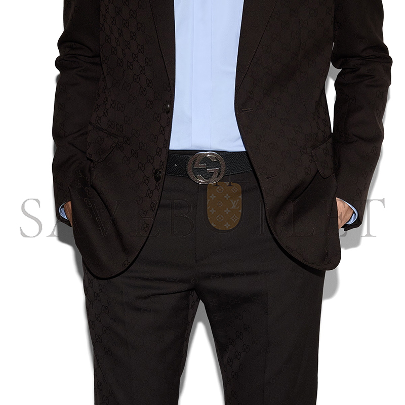 GUCCI REVERSIBLE BELT WITH INTERLOCKING G BUCKLE 812273 GUCCI REVERSIBLE BELT WITH INTERLOCKING G BUCKLE 812273